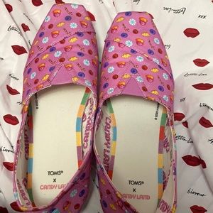 Pink Candyland Toms
